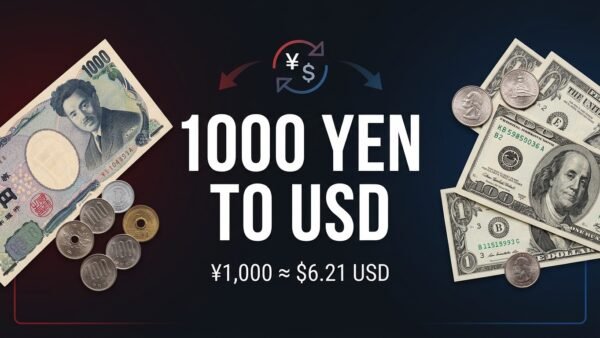 1000 Yen to USD Today: Convert 1000 JPY to US Dollars